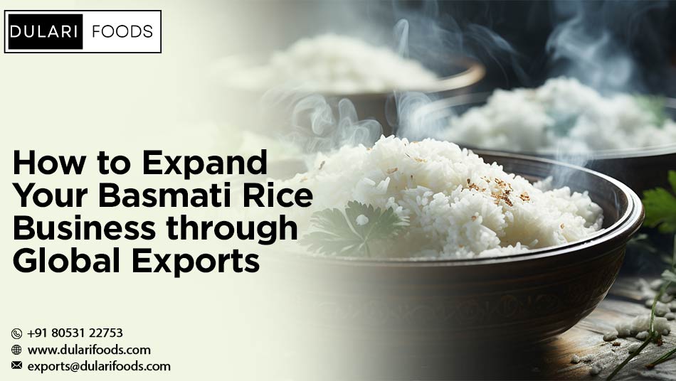 Basmati Rice exports from India